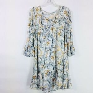 Hinge Ruffled Hem Dress/ Nordstrom M